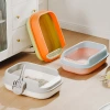 Fully automatic intelligent cat litter box, 80cm large-space closed deodorizing and silent cat litter box Specification image